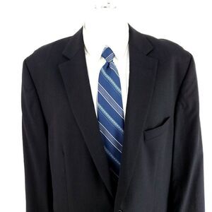 Pronto Uomo Wool 2 Button Blazer‎ 46L Or Slim Fit 48L Gray